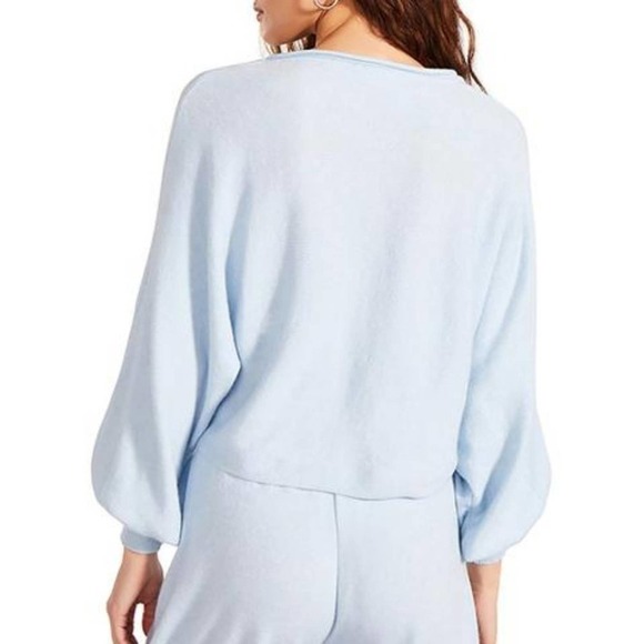 LOUNGE SHORTS SET LIGHT BLUE - Picture 3 of 7